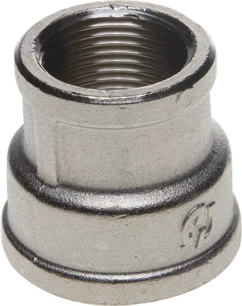 Муфта GENERAL FITTINGS переходная, никелированная латунь, 3/4&quot;-1&quot; 51092-3/4-1 купить в Ноябрьске