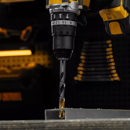 Сверло спиральное по металлу Denzel, 11 x 142мм, Р6М5, Golden Tip, многогранная заточка, 718286 купить в Ноябрьске