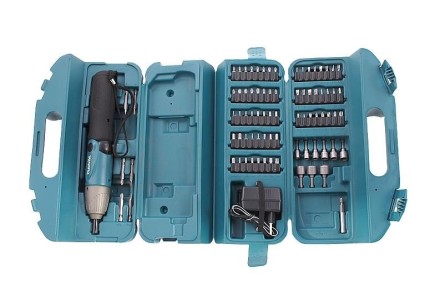 Отвертка Makita 6723DW с набором бит в кейсе купить в Ноябрьске