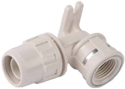 Муфты угловые 90 с креплением штуцер с гайкой-внутренняя резьба с креплением Преимущества купить в Ноябрьске