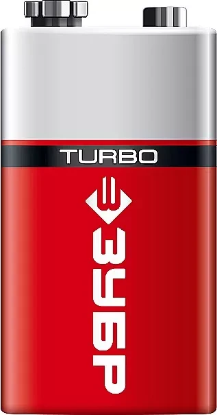 Батарейки TURBO алкалиновые 6LR61(крона) 9 В серия Без серии купить в Ноябрьске