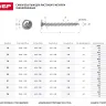 Саморезы ЗУБР с прессшайбой по листовому металлу до 0,9мм, PH2, 4,2х51мм, ТФ1, 120шт 4-300191-42-051 купить в Ноябрьске