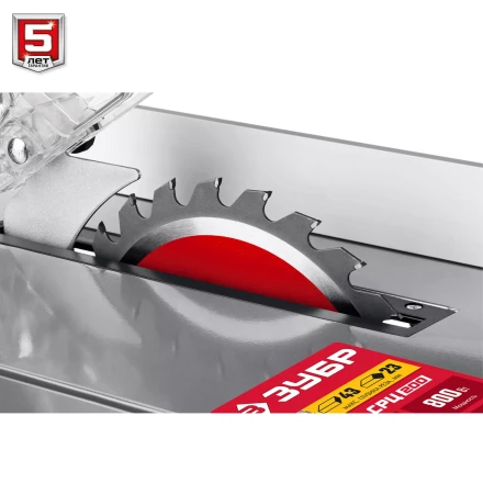 ЗУБР d 200 мм, 800 Вт, настольный распиловочный станок (СРЦ-200) купить в Ноябрьске