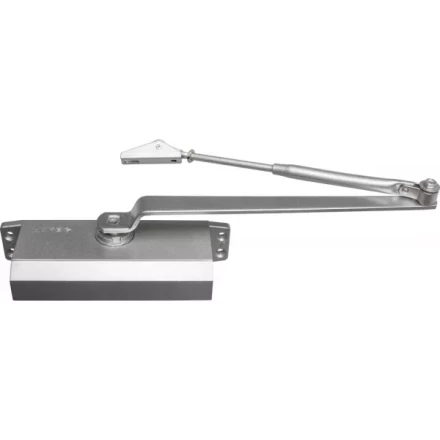 Доводчик дверной ЗУБР для дверей массой до 80 кг, цвет серебро 37910-80 купить в Ноябрьске