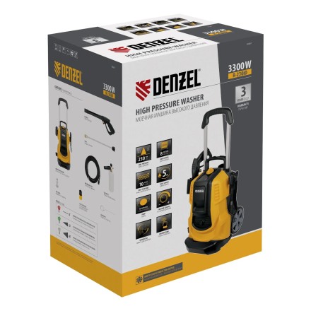 Мойка высокого давления R-230iD 3300Вт, 600 л/ч 58267 купить в Ноябрьске