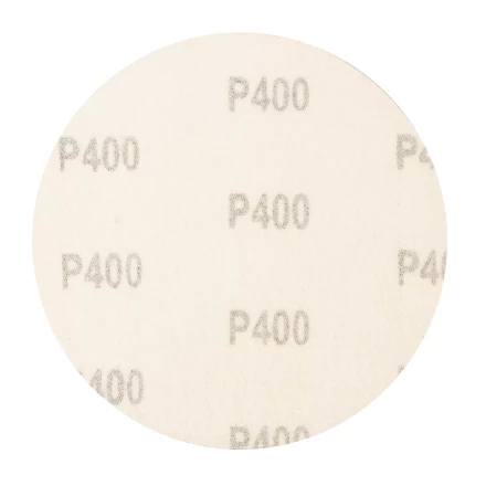 Круг абразивный на ворсовой подложке под &quot;липучку&quot;, P 400, 125 мм, 10 шт Сибртех 738747 купить в Ноябрьске