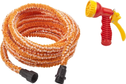 Набор поливочный GRINDA: удлиняющийся шланг 22,5м, пистолет-распылитель 7-ми позиционный 428496-22 купить в Ноябрьске