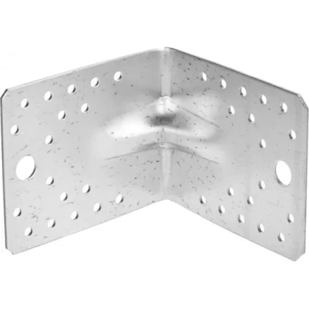 Крепежный угол ЗУБР &quot;МАСТЕР&quot; усиленный, 90х105х105мм, 20шт 310115-90-105 купить в Ноябрьске