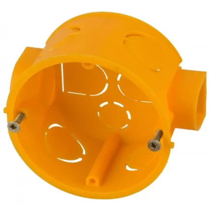 Коробка установочная СВЕТОЗАР для подштукатурного монтажа, макс напряж 400В, межцентр. Расстояние 71мм, 68х40мм, круглая SV-54903 купить в Ноябрьске