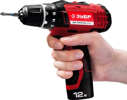 Дрель-шуруповерт 2 АКБ ДА-12-2-Ли КНМ3 серия МАСТЕР купить в Ноябрьске