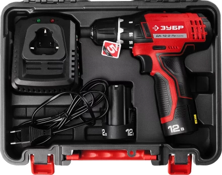 Дрель-шуруповерт 2 АКБ ДА-12-2-Ли КНМ3 серия МАСТЕР купить в Ноябрьске
