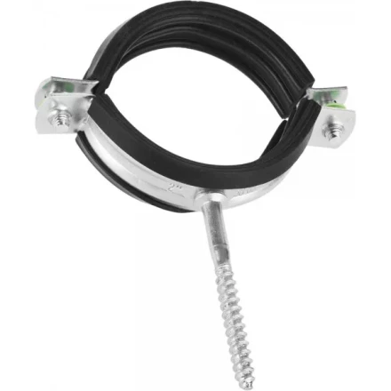 ЗУБР. Хомут трубный оцинкованный, с шурупом, 2&quot;, 1шт 37854-58-63-1 купить в Ноябрьске