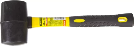 Киянка STAYER &quot;PROFESSIONAL&quot; резиновая ЧЕРНАЯ, с фиберглассовой ручкой 2054-65 купить в Ноябрьске