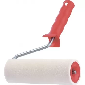 Валик  &quot;ВЕЛЮР&quot;, с ручкой 8мм, 180 мм, ворс  4 мм, D - 48 мм, D ручки - 8 мм, шерсть  MATRIX 80778 купить в Ноябрьске