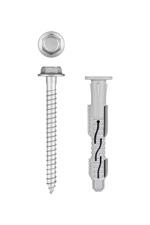 ЗУБР ФД-Ц 10 x 80 мм, фасадный дюбель, нейлон/цинк, 50 шт (301455-080) купить в Ноябрьске