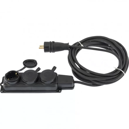 Удлинитель электрический силовой 20 м 3 х 1,5 мм 16 А тип УХЗ-16 Россия Denzel 96026 купить в Ноябрьске