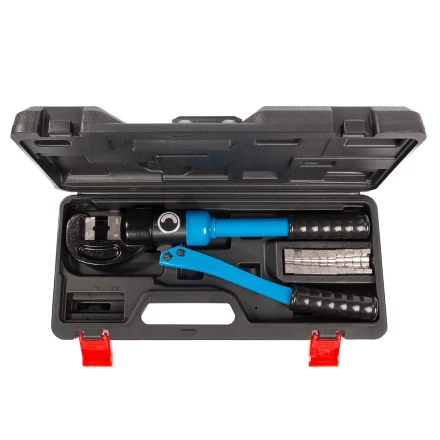 Пресс гидравлический ручной КВТ ПГР-10т для опрессовки тросов до 10 мм (92049) купить в Ноябрьске