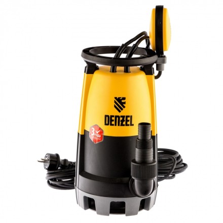 Дренажный насос для чистой и грязной воды Denzel DP-450S 97267 купить в Ноябрьске