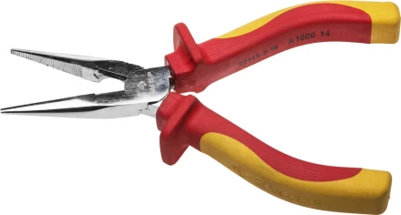 Тонкогубцы ЗУБР &quot;ПРОФЕССИОНАЛ&quot; &quot;ПРОФИЭЛЕКТРИК&quot;, диэлектрические, двухкомпонентная рукоятка, до ~1000В, 160мм 22145-3-16 купить в Ноябрьске