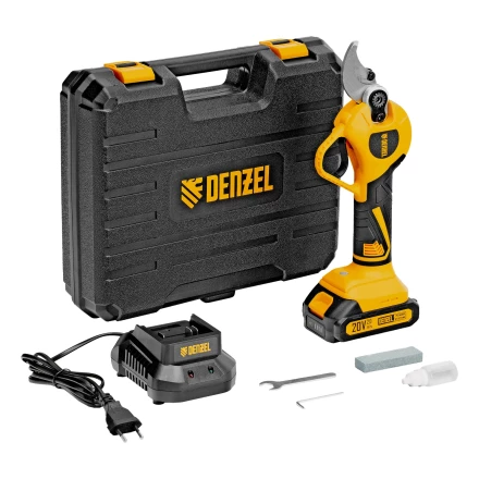 Секатор аккумуляторный, бесщет., CP-30BL, Li-Ion, 20 В, лезвия SK5 // Denzel 59434 купить в Ноябрьске