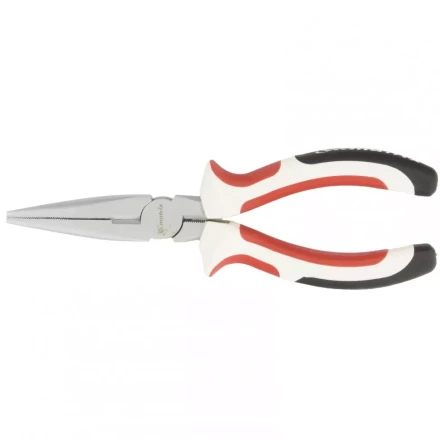 Длинногубцы White Nickel 180 мм прямые никелированные трехкомпонентные рукоятки MATRIX 17189 купить в Ноябрьске