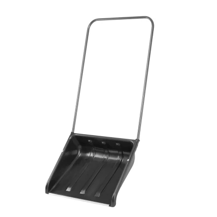 Движок для уборки снега пластиковый Сибртех, 570 х 470 х 1300 мм, стальная рукоятка, Россия, 615925 купить в Ноябрьске