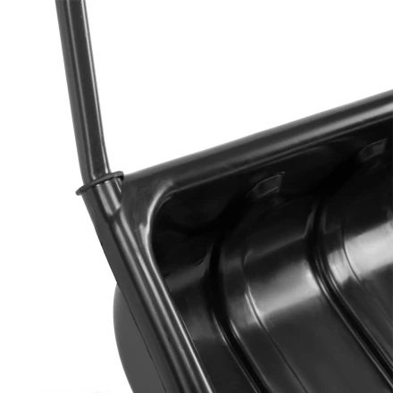 Движок для уборки снега пластиковый Сибртех, 570 х 470 х 1300 мм, стальная рукоятка, Россия, 615925 купить в Ноябрьске