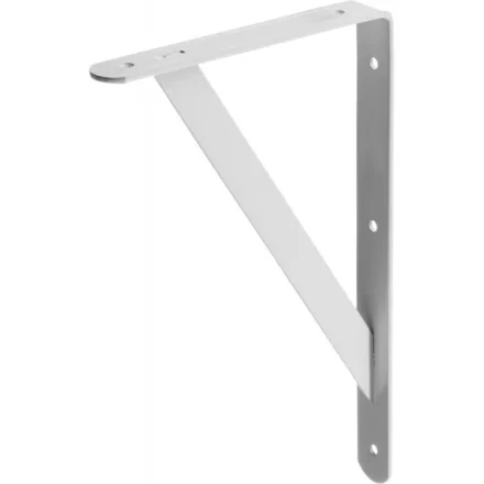 Уголок-кронштейн STAYER &quot;MASTER&quot;, усиленный, 300х200х30х4мм, белый 37422-1 купить в Ноябрьске