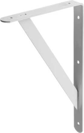 Уголок-кронштейн STAYER &quot;MASTER&quot;, усиленный, 300х200х30х4мм, белый 37422-1 купить в Ноябрьске