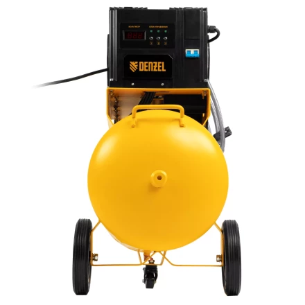 Компрессор безмасляный, малошумный Denzel DLS 3300/100, 3300 Вт,3x1100, 100 л, 570 л/мин ,блок управления купить в Ноябрьске