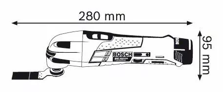Резак универсальный BOSCH GOP 10,8 V-Li аккумуляторный купить в Ноябрьске