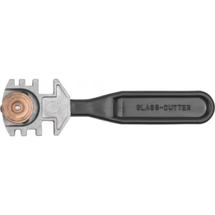 Стеклорез ЗУБР &quot;ЭКСПЕРТ&quot; роликовый, 3 режущих элемента, с пластмассовой ручкой 3360_z01 купить в Ноябрьске