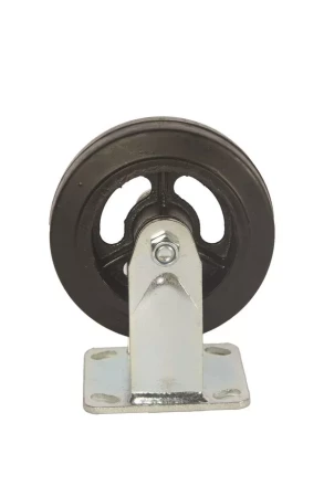 Колесо большегрузное неповоротное FCd 63 150 мм обрезиненное (F) 1003235 купить в Ноябрьске