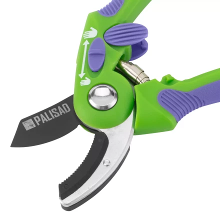 Секатор с наковальней Palisad 604868, регулировка захвата купить в Ноябрьске