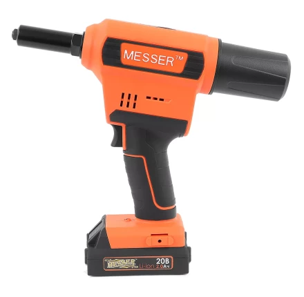 Аккумуляторный вытяжной заклепочник MESSER CQ-60025 (модель 2021 года)  от 2,4 до 6,4 мм купить в Ноябрьске