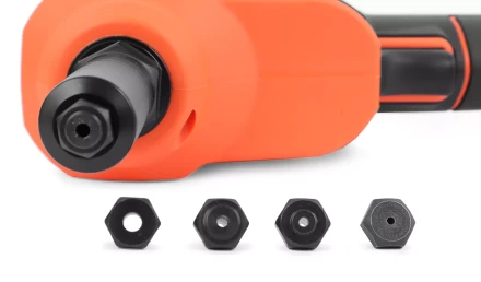 Аккумуляторный вытяжной заклепочник MESSER CQ-60025 (модель 2021 года)  от 2,4 до 6,4 мм купить в Ноябрьске