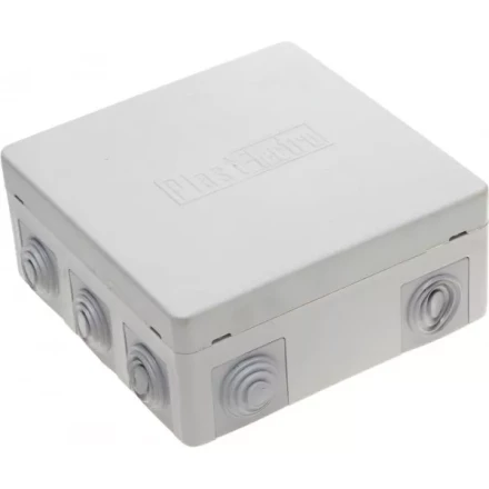 Коробка распределительная СВЕТОЗАР для наружного монтажа, макс. напряжение 400В, IP 54, 8 вводов, 125х125х50мм SV-54959 купить в Ноябрьске
