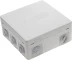 Коробка распределительная СВЕТОЗАР для наружного монтажа, макс. напряжение 400В, IP 54, 8 вводов, 125х125х50мм SV-54959 купить в Ноябрьске