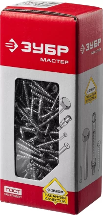 Саморезы по дереву, белый цинк, 3.5x35мм, 500шт, ЗУБР Мастер 4-300371-35-035 4-300371-35-035 купить в Ноябрьске