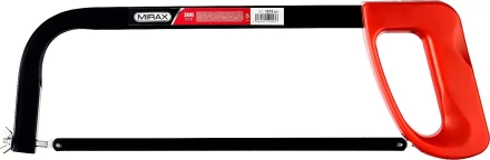 Ножовка по металлу MIRAX, пластиковая рукоятка, металлическая усиленная рамка, 300 мм 1573_z01 купить в Ноябрьске