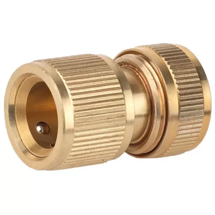 Соединитель GRINDA с автостопом, латунный, 1/2&quot; 8-426129 купить в Ноябрьске