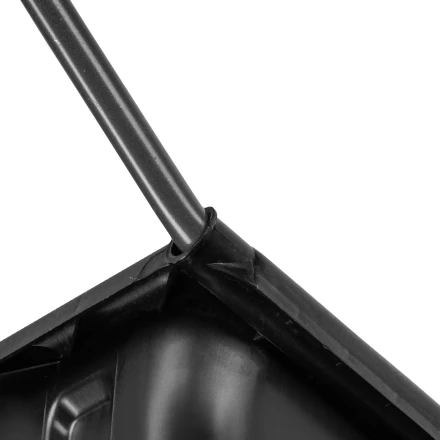 Движок для уборки снега пластиковый Сибртех, 695 х 540 х 1460 мм, стальная рукоятка, Россия 615935 купить в Ноябрьске