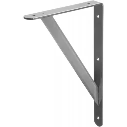 Уголок-кронштейн STAYER &quot;MASTER&quot;, усиленный, 300х200х30х4мм, оцинкованный 37422-5