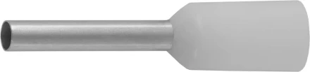 Наконечник СВЕТОЗАР штыревой, изолированный, для многожильного кабеля, белый, 0,75 мм2, 25шт 49400-07 купить в Ноябрьске
