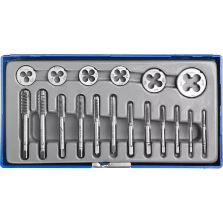 Набор ЗУБР &quot;МАСТЕР&quot; с металлорежущим инструментом, в пластиковом боксе 18 предметов 28120-H18 купить в Ноябрьске