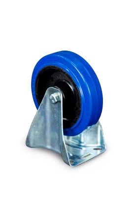 Колесо неповоротное из эластичной резины MW100 125 мм 1024406 купить в Ноябрьске