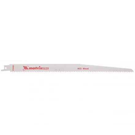 Полотна по дереву для сабельной пилы S1344D 275/4,3мм HCS 2 штуки  PRO Matrix 782011 купить в Ноябрьске