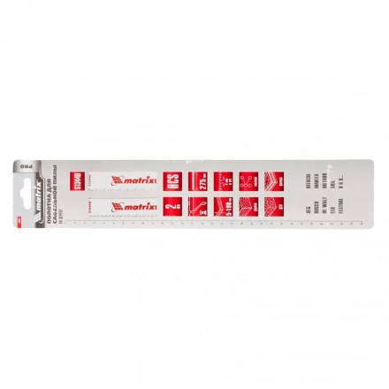 Полотна по дереву для сабельной пилы S1344D 275/4,3мм HCS 2 штуки  PRO Matrix 782011 купить в Ноябрьске