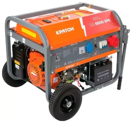 Генератор бензиновый Кратон GG-6500-3РEM 3 08 01 039 купить в Ноябрьске