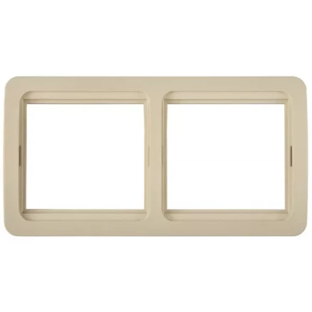 Панель СВЕТОЗАР &quot;ГАММА&quot; двойная горизонтальная, цвет бежевый SV-54146-B купить в Ноябрьске